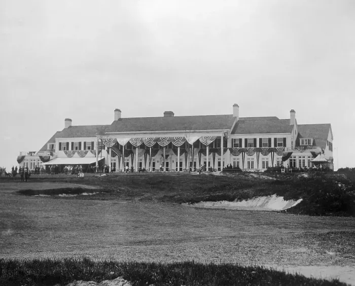 Framed Print : Oakland Hills Clubhouse Framed Print : Oakland Hills Clubhouse