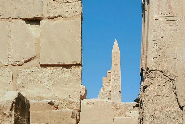 Obelisk. Luxor temple