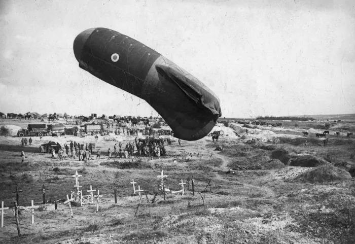 Framed Print : Observation Balloon Framed Print : Observation Balloon