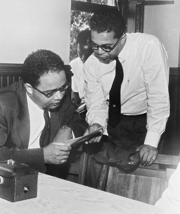 Framed Print : Observers at Emmett Till Murder Trial Framed Print : Observers at Emmett Till Murder Trial