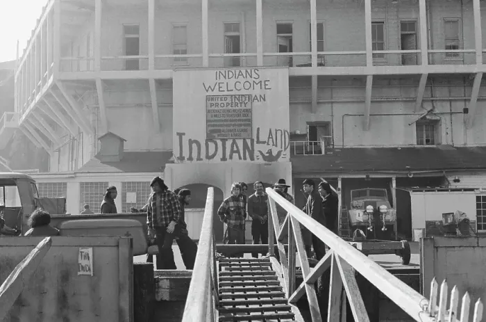 Framed Print : Occupation Of Alcatraz Framed Print : Occupation Of Alcatraz