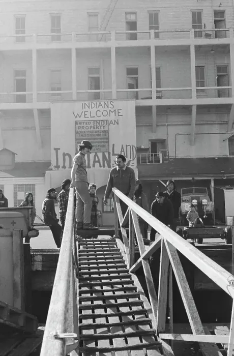 Framed Print : Occupation Of Alcatraz Framed Print : Occupation Of Alcatraz