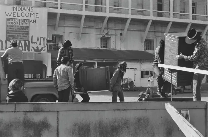 Framed Print : Occupation Of Alcatraz Framed Print : Occupation Of Alcatraz