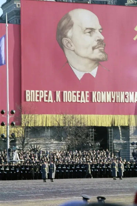 Framed Print : October Revolution Anniversary Parade Framed Print : October Revolution Anniversary Parade