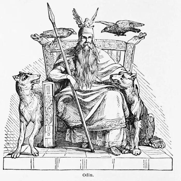Framed Print : Oden, God Who Ruled Heaven And Earth Framed Print : Oden, God Who Ruled Heaven And Earth