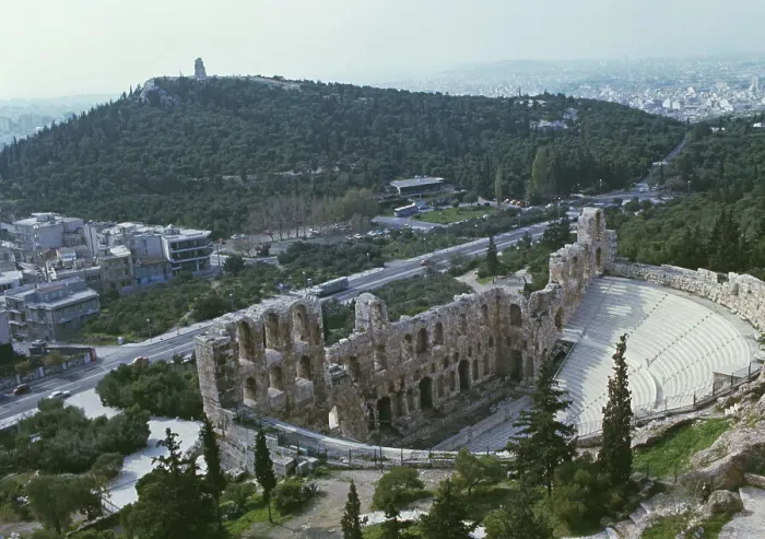 Framed Print : Odeon Of Herodes Atticus Framed Print : Odeon Of Herodes Atticus