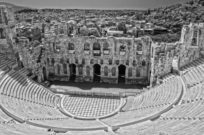 Framed Print : Odeon of Herodes Atticus Athens, Greece Framed Print : Odeon of Herodes Atticus Athens, Greece