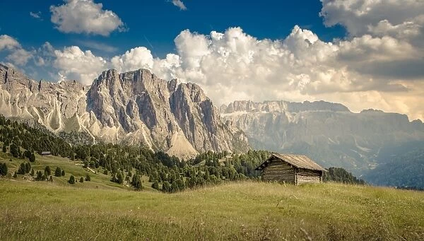 The Odle Heisler (Secede) in Val Gardena, Dolomites, Italy