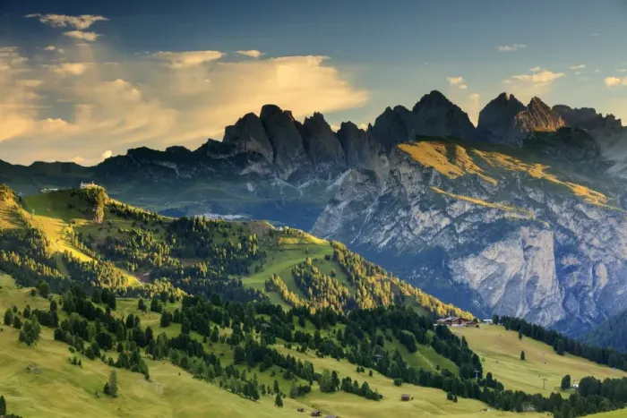 Framed Print : Odles mountains at sunrise Framed Print : Odles mountains at sunrise