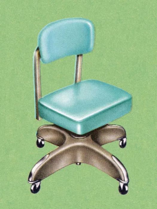 Framed Print : Office chair Framed Print : Office chair
