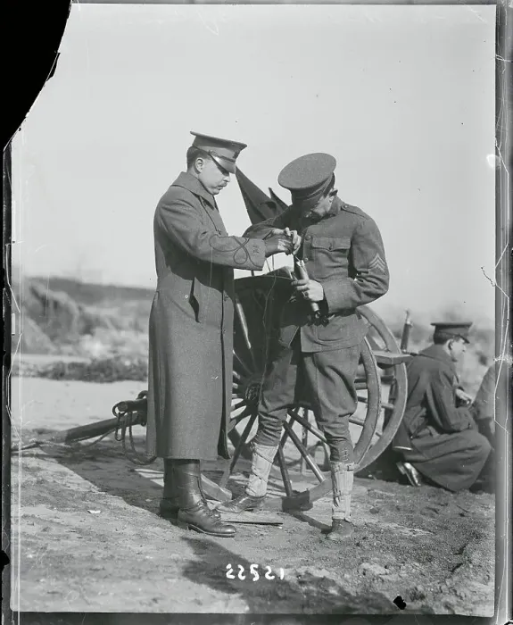 Framed Print : Officers Priming Stick of Trotol-Gelatine Framed Print : Officers Priming Stick of Trotol-Gelatine