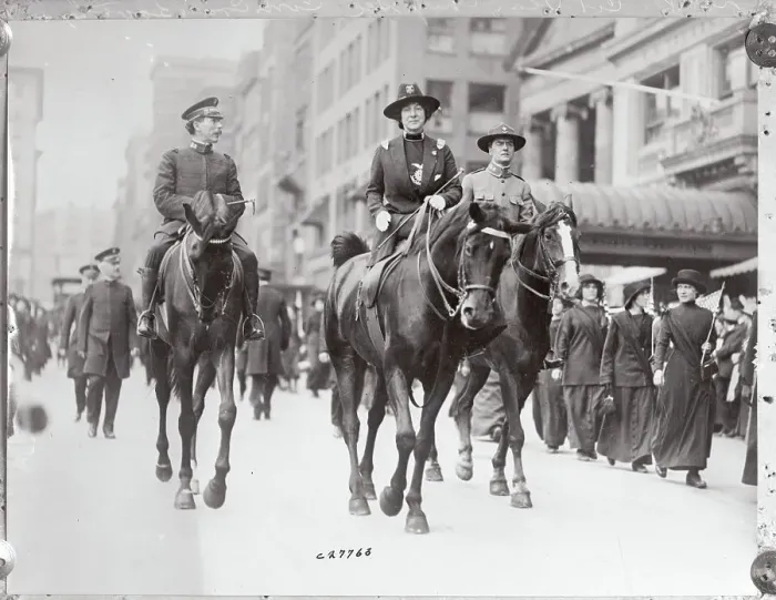 Framed Print : Officers Riding Atop Horses Framed Print : Officers Riding Atop Horses