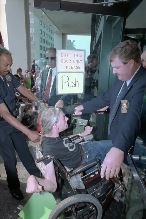 Framed Print : Officials Blocking Wheel Chaired Arthur Campbell Framed Print : Officials Blocking Wheel Chaired Arthur Campbell