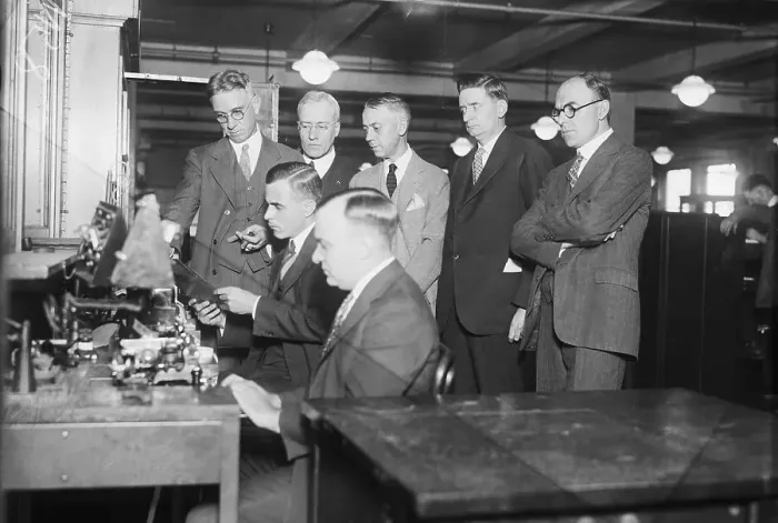 Framed Print : Officials of Western Telegraph Receiving Treaty Framed Print : Officials of Western Telegraph Receiving Treaty