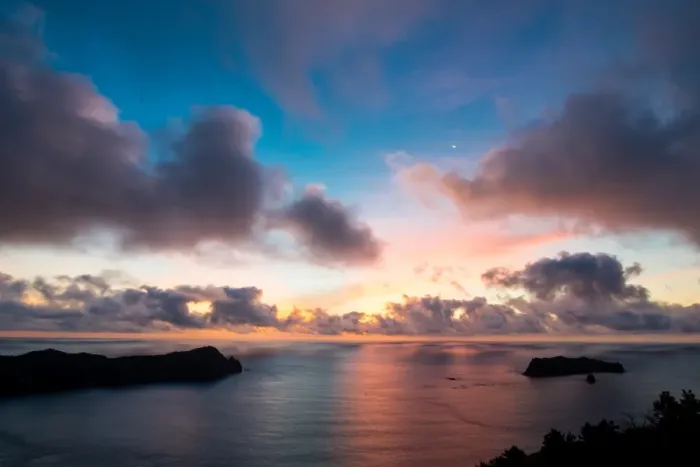 Framed Print : Ogasawara sunrise colours Framed Print : Ogasawara sunrise colours