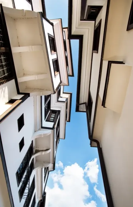 Framed Print : Ohrid Architecture