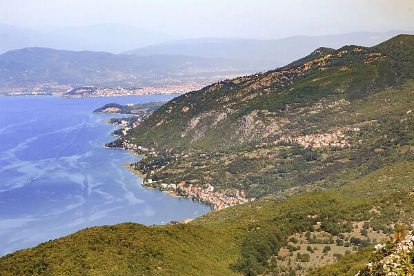 Ohrid city and Lake Ohrid, Macedonia