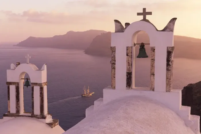 Framed Print : Oia Greece