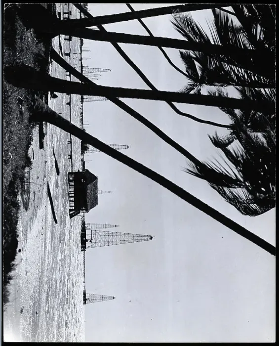 Framed Print : Oil Drilling Platforms on Lake Maracaibo Framed Print : Oil Drilling Platforms on Lake Maracaibo