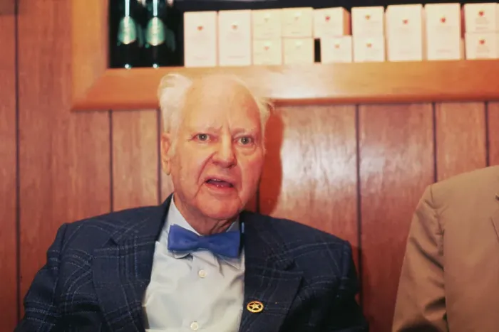 Framed Print : Oil Mogul H. L. Hunt Wearing Bow Tie Framed Print : Oil Mogul H. L. Hunt Wearing Bow Tie