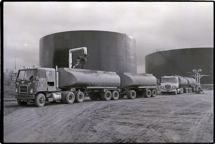 Framed Print : Oil Tankers Being Filled with Fuel Framed Print : Oil Tankers Being Filled with Fuel
