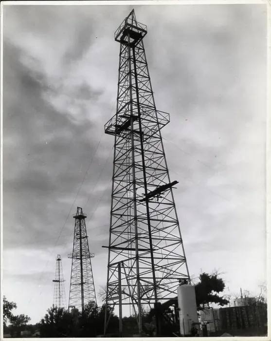 Framed Print : Oil Wells In Oklahoma Framed Print : Oil Wells In Oklahoma