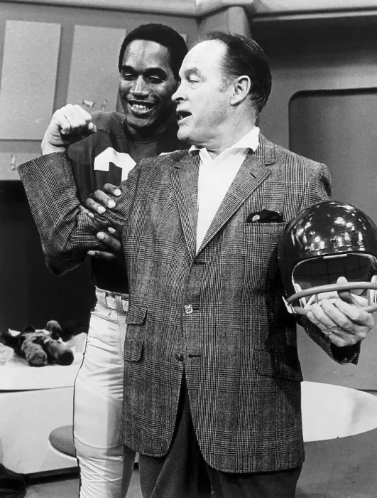 : O.J. Simpson and Bob Hope : O.J. Simpson and Bob Hope