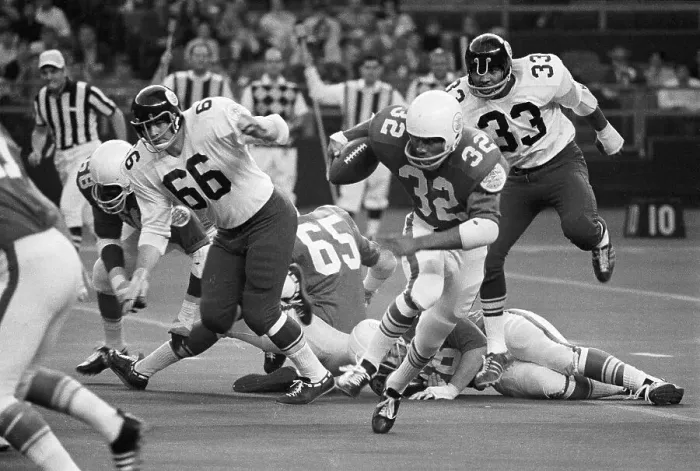Framed Print : O.J. Simpson Eludes Tackle Framed Print : O.J. Simpson Eludes Tackle
