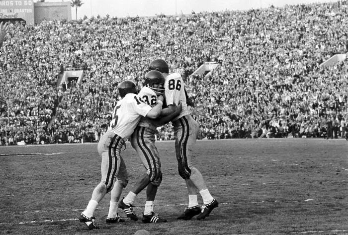 Framed Print : O.J. Simpson Hugged by Teammates on Field Framed Print : O.J. Simpson Hugged by Teammates on Field