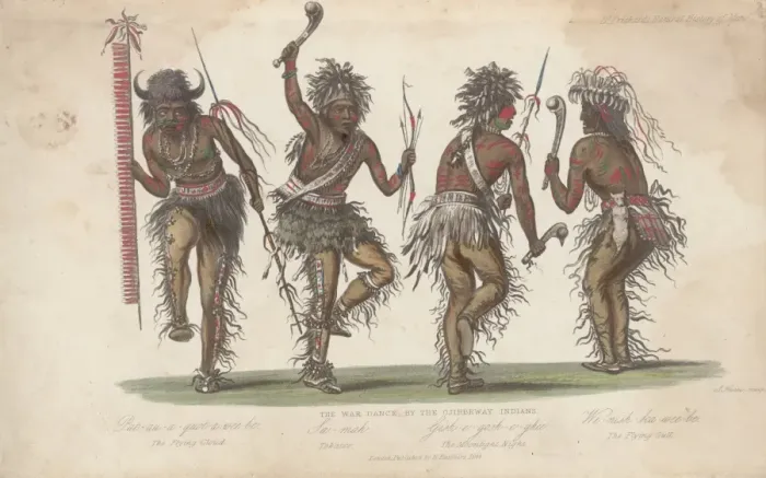 Framed Print : Ojibwa War Dance Framed Print : Ojibwa War Dance