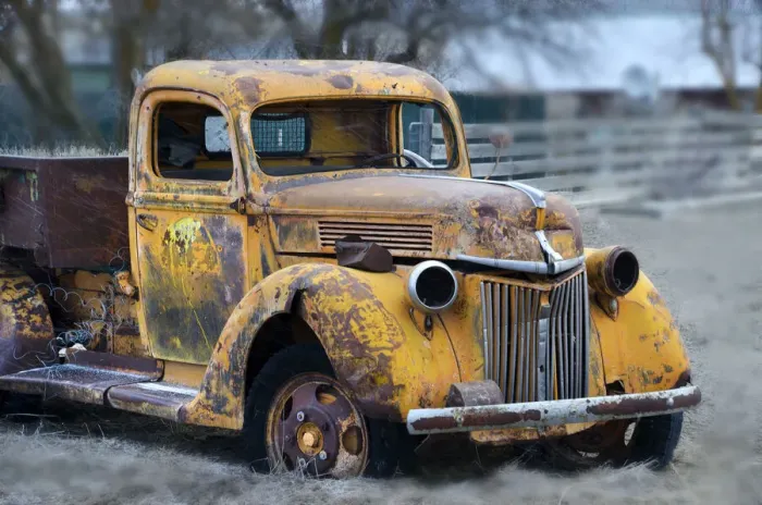 Framed Print : Old Abandoned Truck Framed Print : Old Abandoned Truck