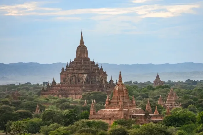 Framed Print : Old Bagan Temples Framed Print : Old Bagan Temples
