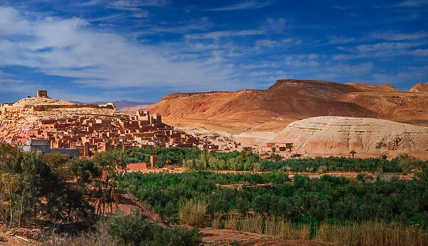 Old berber village Kasbah Ait Ben Haddou, Morocco, Africa