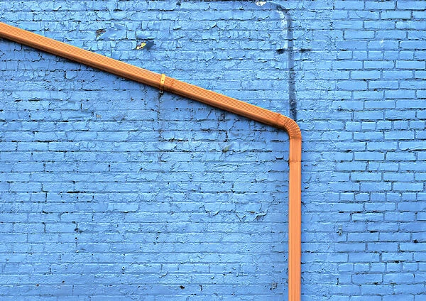 Old Blue Wall