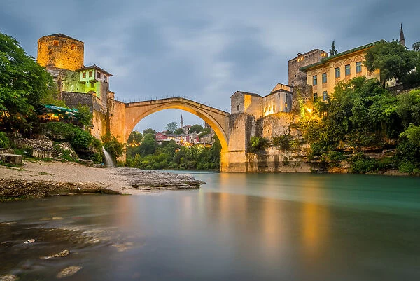 The Old Bridge in Mostar, Bosnia and Herzegovina