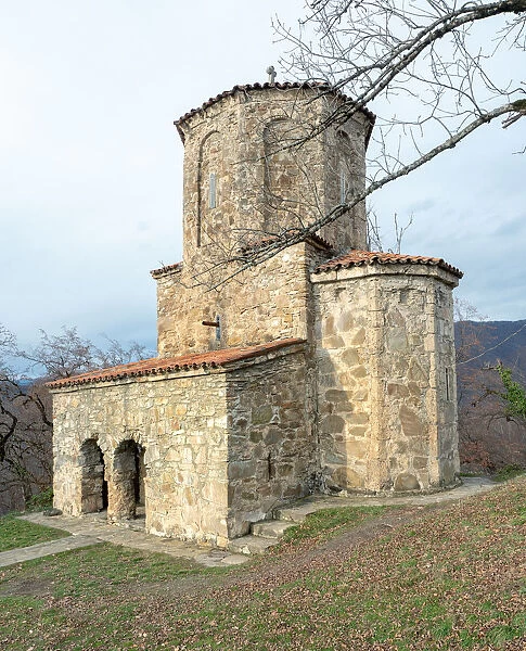 Old church at Nekresi monastery complex, Kakheti region, Georgia