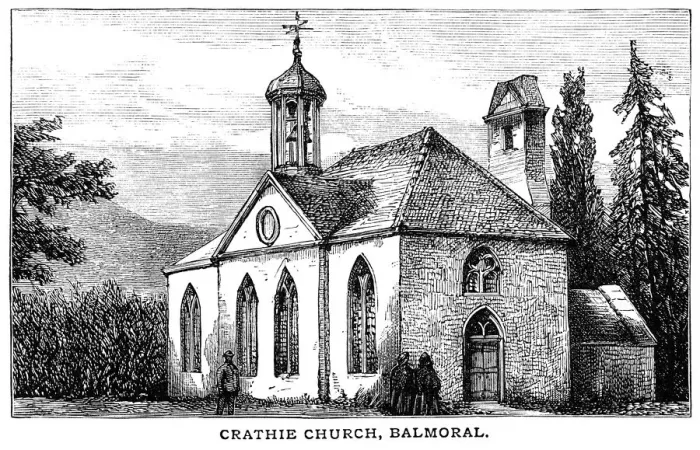 Framed Print : Old Crathie Kirk, Balmoral, Scotland