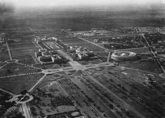 Framed Print : Old Delhi FromThe Air Framed Print : Old Delhi FromThe Air