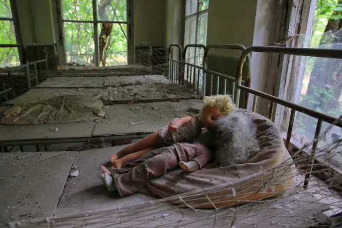 Framed Print : Old dolls in the abandoned kindergarten within Chernobyl exclusion zone Framed Print : Old dolls in the abandoned kindergarten within Chernobyl exclusion zone