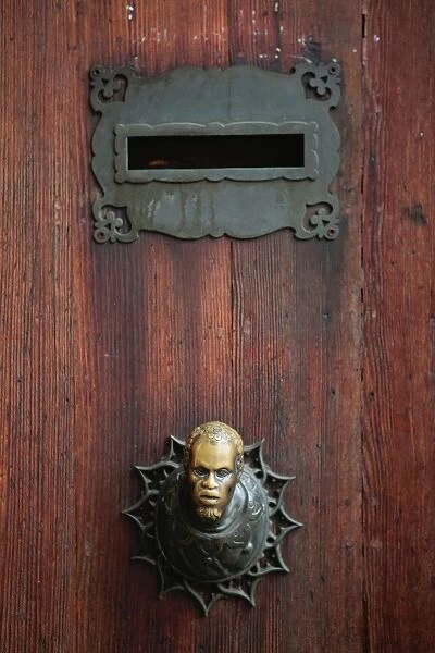 An old door in Venice, Italy