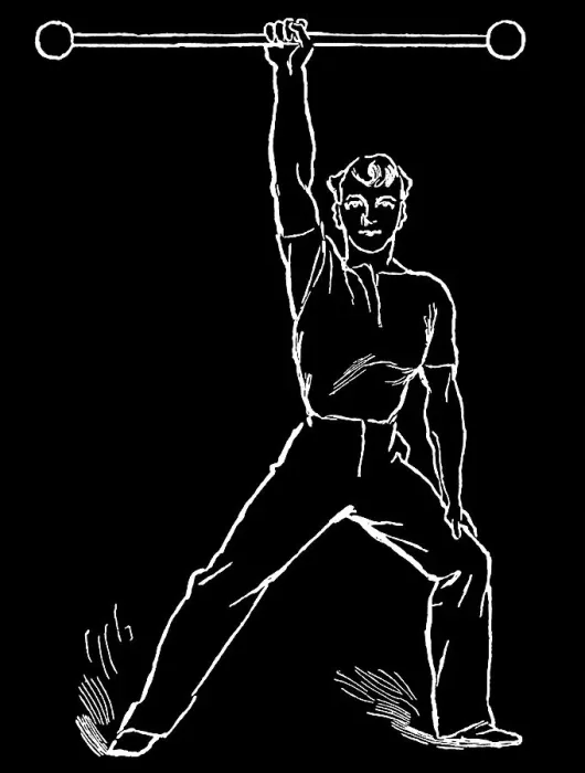 Framed Print : Old engraved illustration of Hygienic Gymnastics, healthy lifestyle - barbell exercises Framed Print : Old engraved illustration of Hygienic Gymnastics, healthy lifestyle - barbell exercises