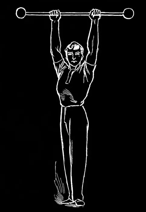 Framed Print : Old engraved illustration of Hygienic Gymnastics, healthy lifestyle - barbell exercises Framed Print : Old engraved illustration of Hygienic Gymnastics, healthy lifestyle - barbell exercises