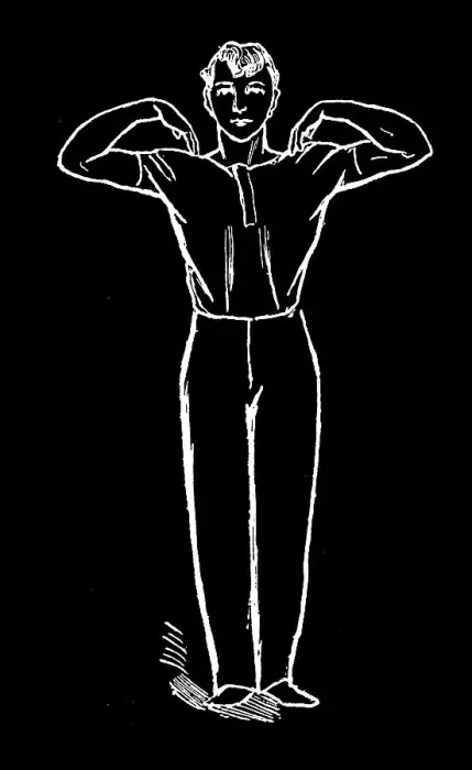 Framed Print : Old engraved illustration of Hygienic Gymnastics, healthy lifestyle - leg, body and arm exercises