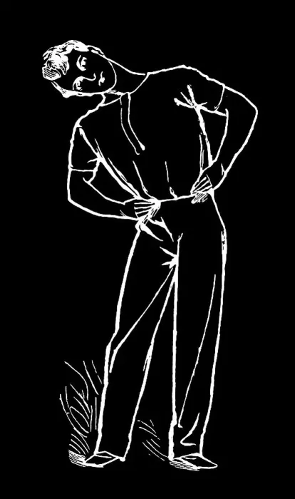 Framed Print : Old engraved illustration of Hygienic Gymnastics, healthy lifestyle - leg, body and arm exercises