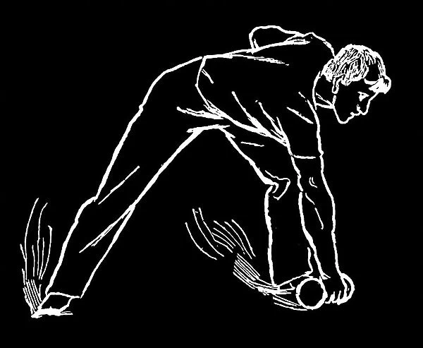 Old engraved illustration of Hygienic Gymnastics, healthy lifestyle - dumbbell exercises