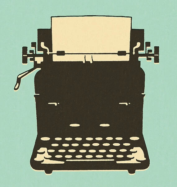 Old-Fashioned Typewriter