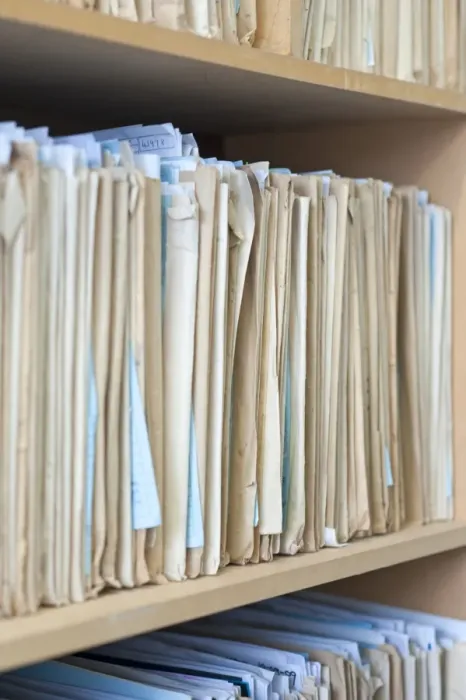 Framed Print : Old files, archive Framed Print : Old files, archive