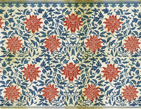 Old Floral Wallpaper