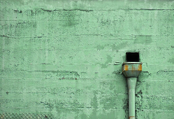 Old Green Wall