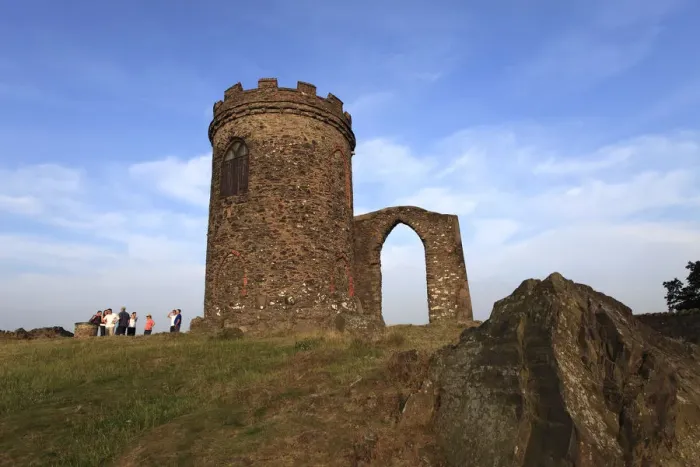 Framed Print : The Old John Tower, Bradgate Park Framed Print : The Old John Tower, Bradgate Park